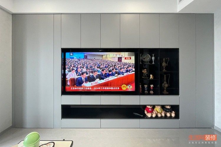 河姆渡二期115平方现代风，简约淡雅自然的实用舒适之家